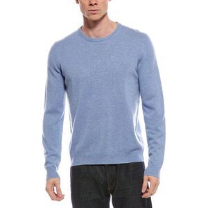 Mette Mens  Cashmere Crewneck Sweater, Blue